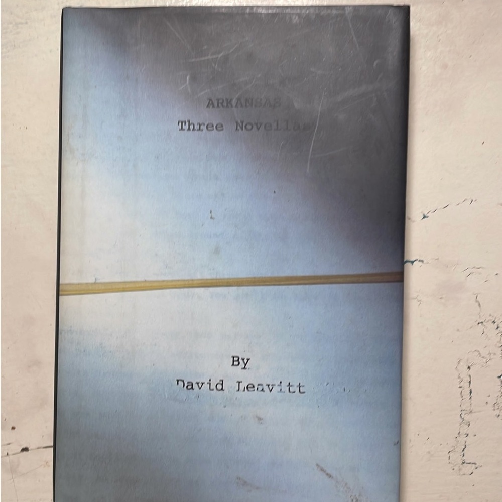 Book  Arkansas three novellas  free gift of book plates pictured. Gay themes